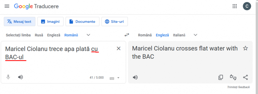 Apa chioară, în atenția Institutului Național de Oftalmologie