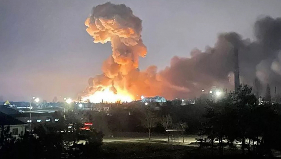 Rușii au bombardat din nou Kievul