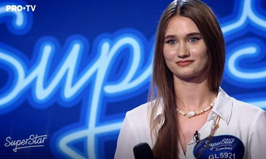 "Fetiţa cu chibrituri" a venit de la Galaţi la "SuperStar". Anastasia Kylchik, studentă la Canto (VIDEO)