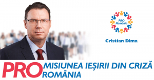 Cristian Dima (PRO România): Promisiunile PNL legate de infrastructură, un fel de„Laudă-mă, gură, că ţi-oi da friptură”!