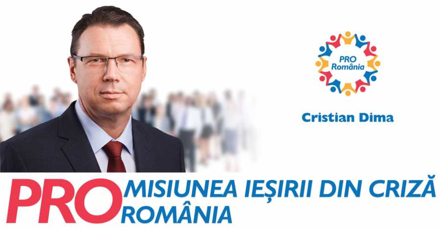 Cristian Dima (PRO România): Promisiunile PNL legate de infrastructură, un fel de„Laudă-mă, gură, că ţi-oi da friptură”!