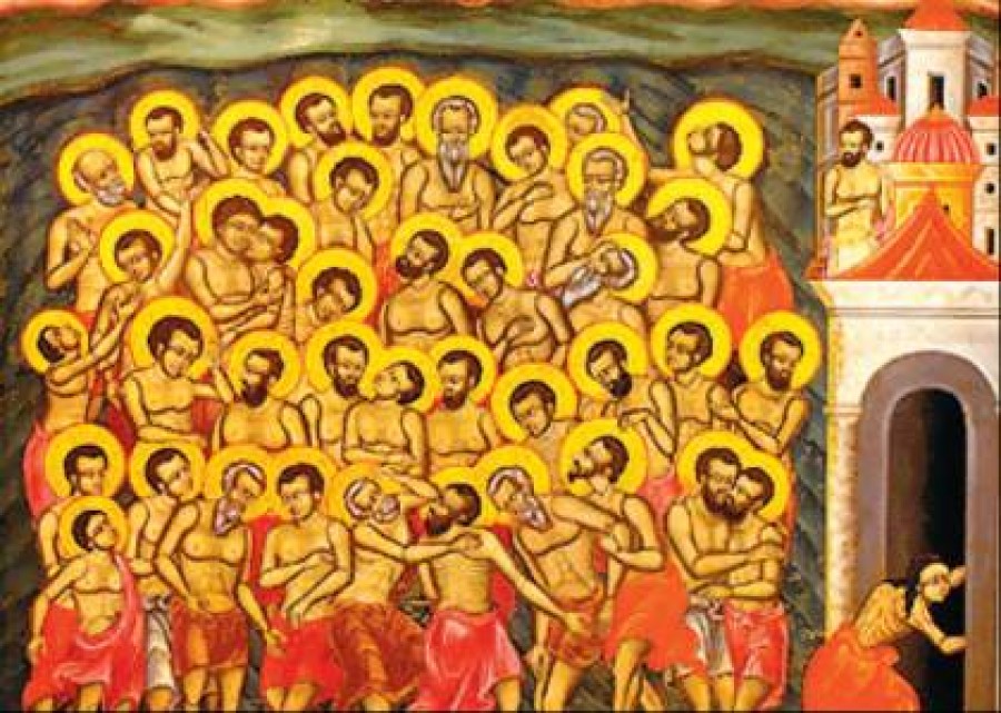 9 martie - Sfinţii 40 de Mucenici