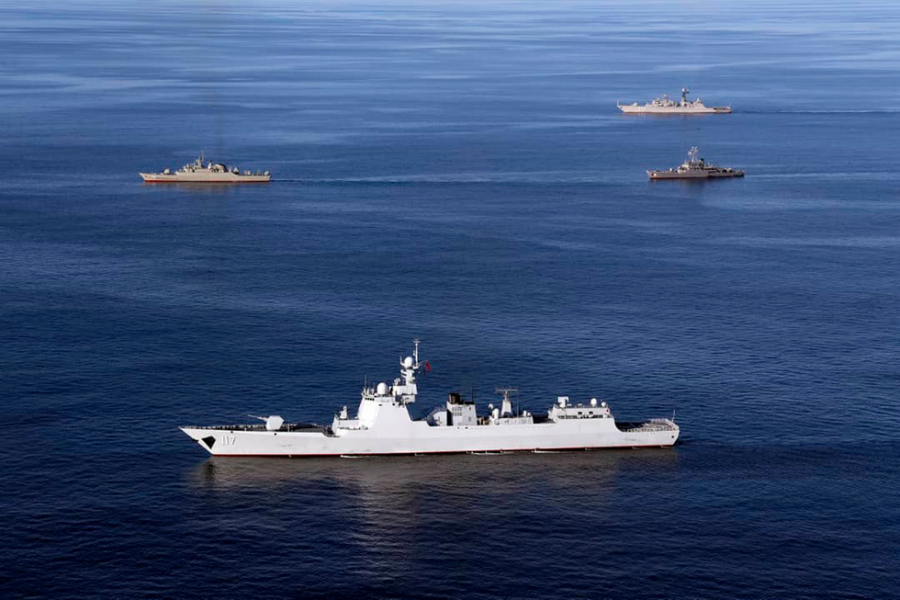 Exerciții navale comune China - Iran - Rusia