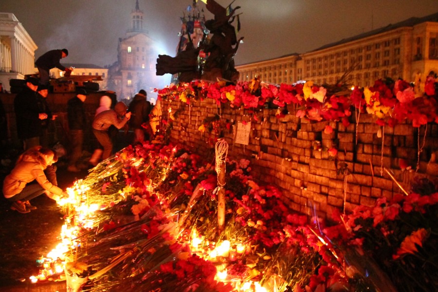 EXCLUSIVITATE VL/ Chiar dacă luptele s-au încheiat, Maidanul din Kiev nu şi-a spus ultimul cuvânt