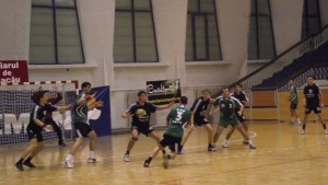 Handbaliştii de la CSU Galaţi au câştigat meciul cu Universitatea Târgovişte