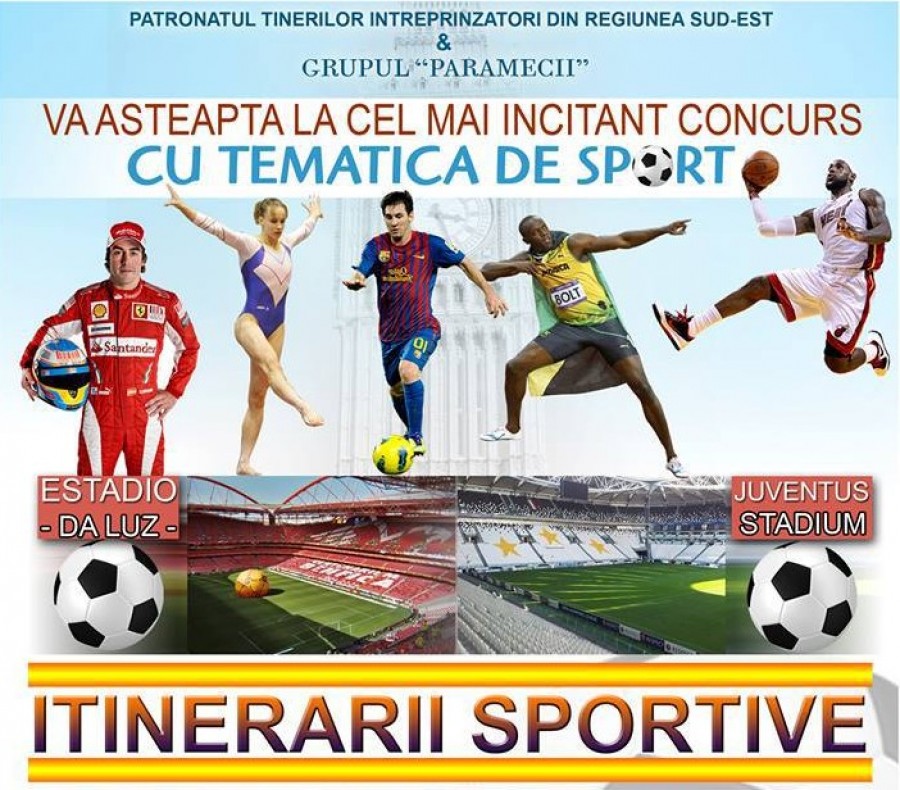 Concursul "Itinerarii sportive" se apropie: Ultima săptămână de înscrieri 