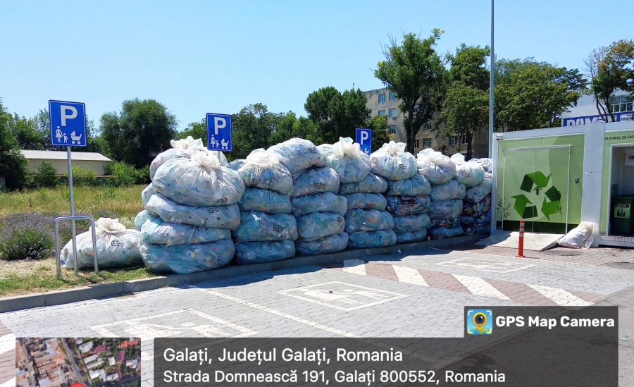Supermarket din Galați, amendat pentru gestionarea defectuoasă a  deșeurilor