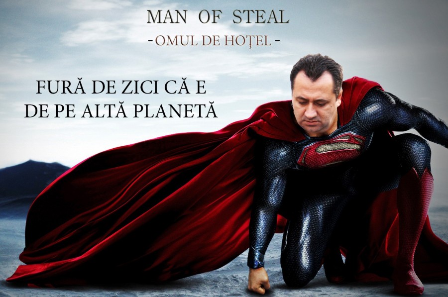 PAMFLET/ Pâslaru joacă în filme: E vedeta ecranizării "Man of Steal"