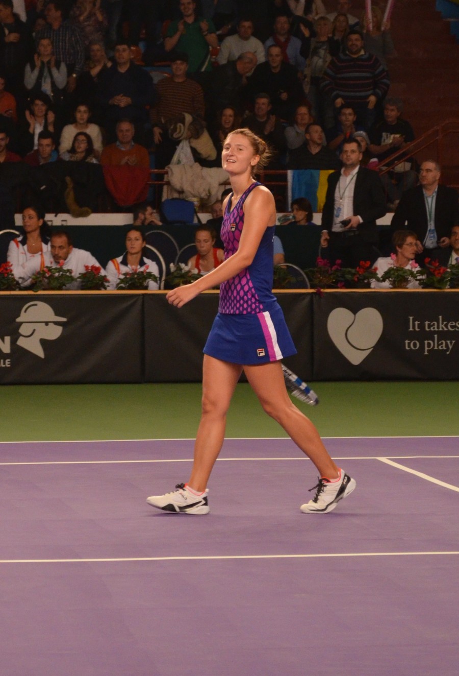 UPDATE/ FED CUP GALAŢI/  Irina BEGU a adus egalarea, meciul de dublu este decisiv