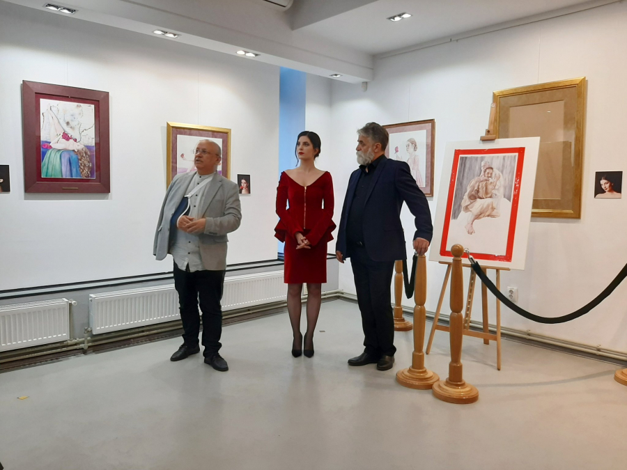 Doi artiști gălățeni expun la Palatul Parlamentului