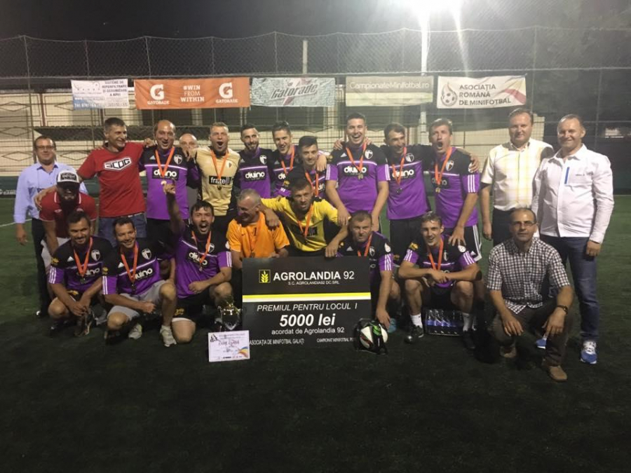 Jucători ai OȚELULUI, campioni şi la minifotbal