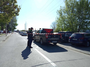 Perimetrul afectat a fost &icirc;nchis şi se intervine &icirc;n zonă
