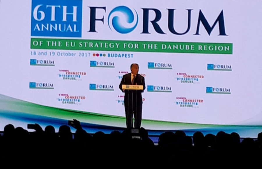 Al şaselea forum al EUSDR. Viktor Orban: "Să nu ne băgăm capul în nisip"