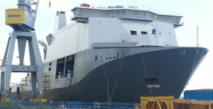 FABRICAT LA GALAŢI/ Navă militară gigant livrată de Damen Marinei olandeze (FOTO)