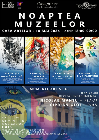 Noaptea Muzeelor la Casa Artelor