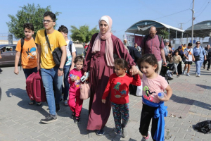 Un prim grup de refugiați din Gaza a intrat în Egipt