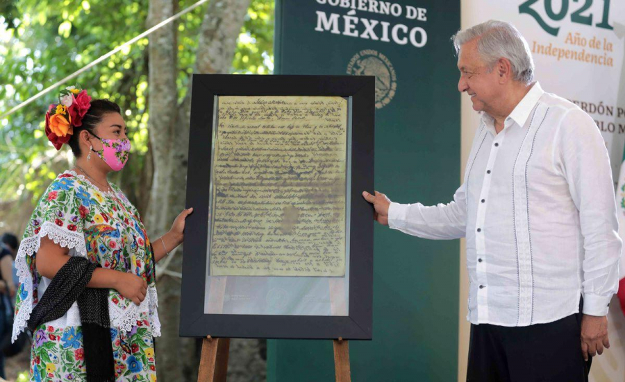 Guvernul mexican le-a cerut scuze mayașilor