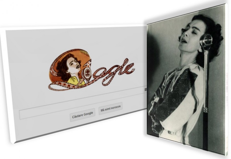 VIDEO / Google o sărbătoreşte pe Maria Tănase, la 100 de ani de la naşterea cântăreţei