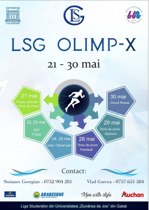 ”L.S.G. Olimp-X”, în plină desfăşurare