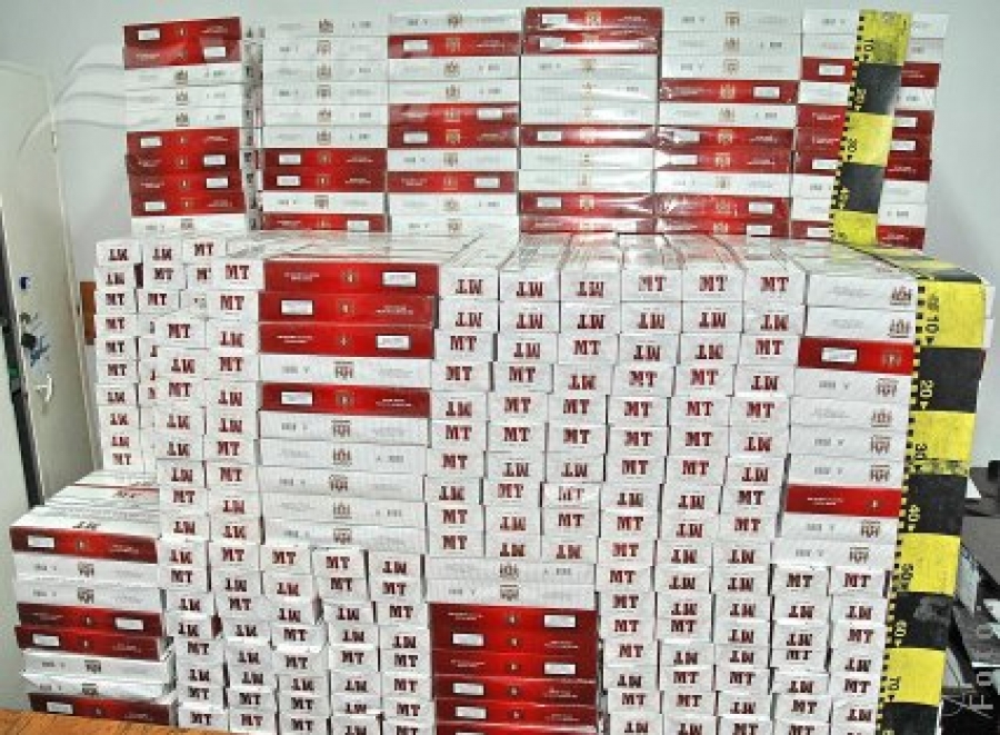 Trafic tabagic nereuşit, la Băneasa