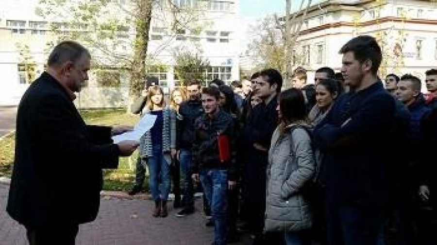 35 de studenţi olandezi la Facultatea de Nave