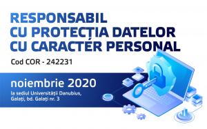 RESPONSABIL CU PROTECȚIA DATELOR CU CARACTER PERSONAL - PROGRAM DE FORMARE
