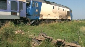 Un căruţaş a fost tăiat de tren la Şerbeştii Vechi