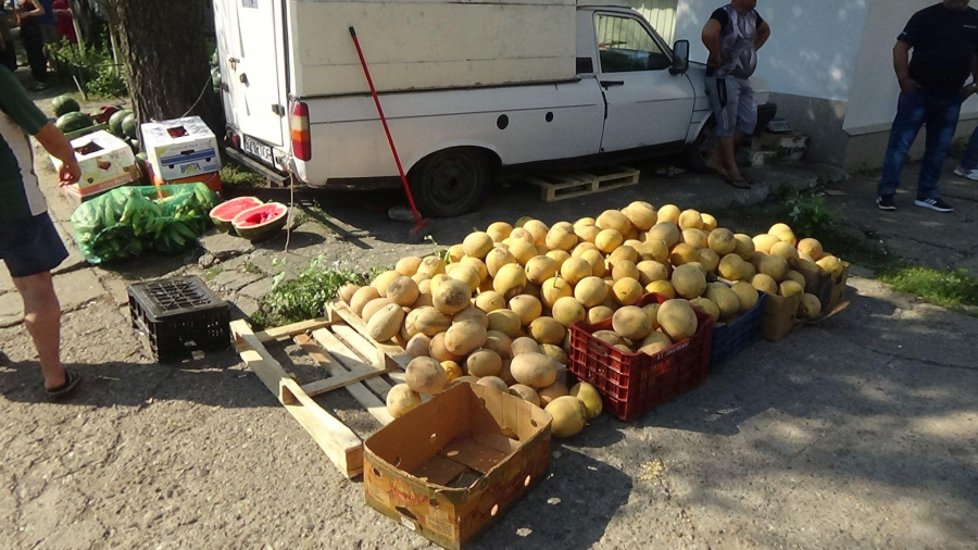 Tone de pepeni, CONFISCATE de poliţiştii gălățeni