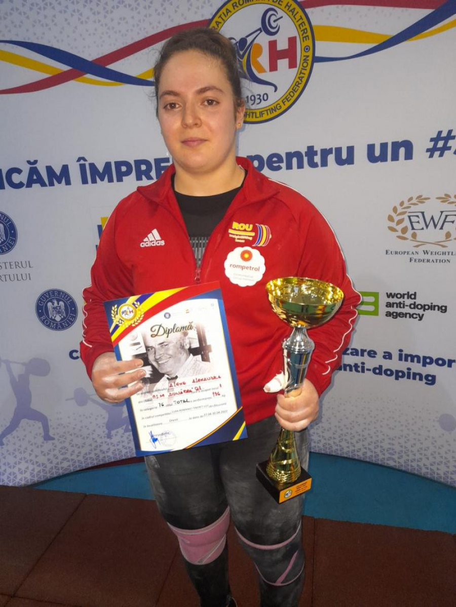 Alexandra Alexe, locul 1 la "Cupa României"