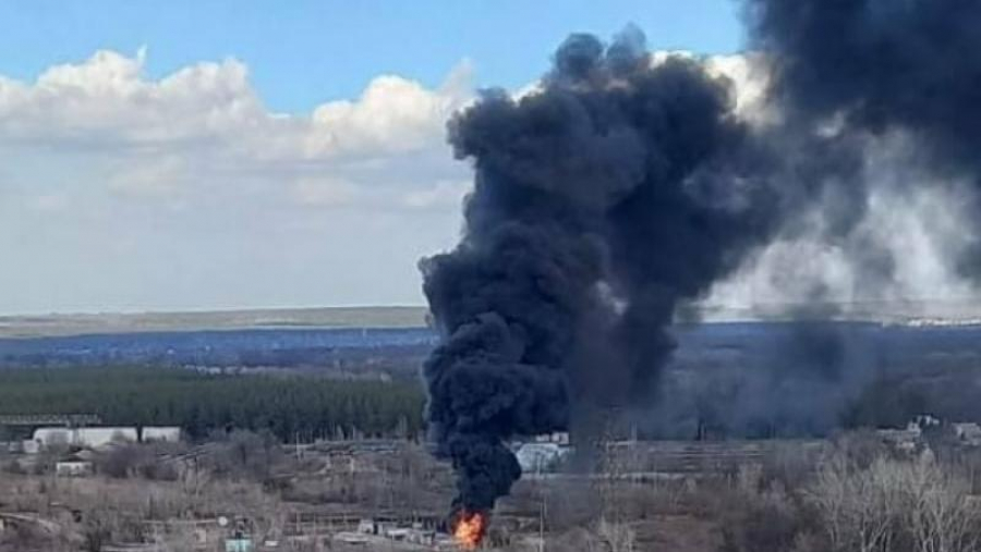 Infrastructura critică din Donbas, distrusă de explozii