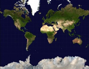 Harta lumii este greşită. Africa e mai mare decât am învăţat la şcoală