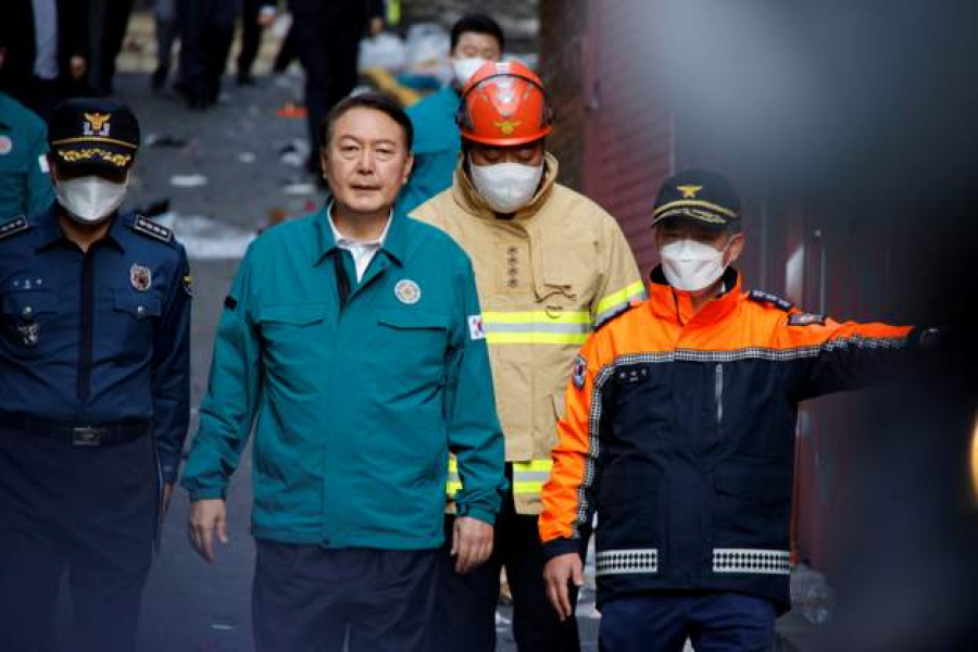 Tragedie la Seul. Peste 150 de morți, după o busculadă de Halloween