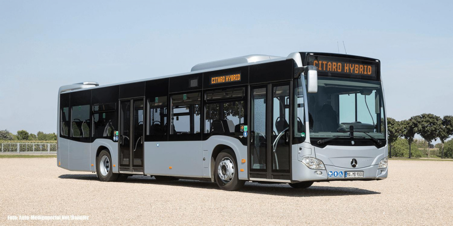 Cel mai nou autobuz urban hibrid Mercedes, la Galaţi