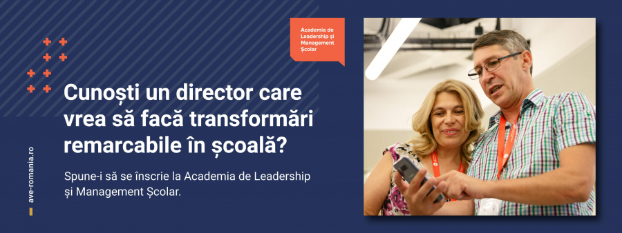 Academia de leadership pentru directori de şcoli