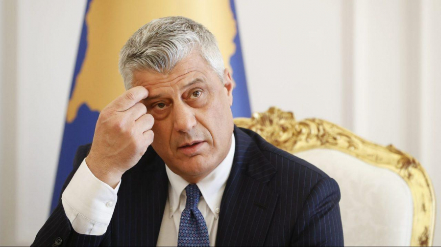 Preşedintele Thaci, inculpat pentru crime de război