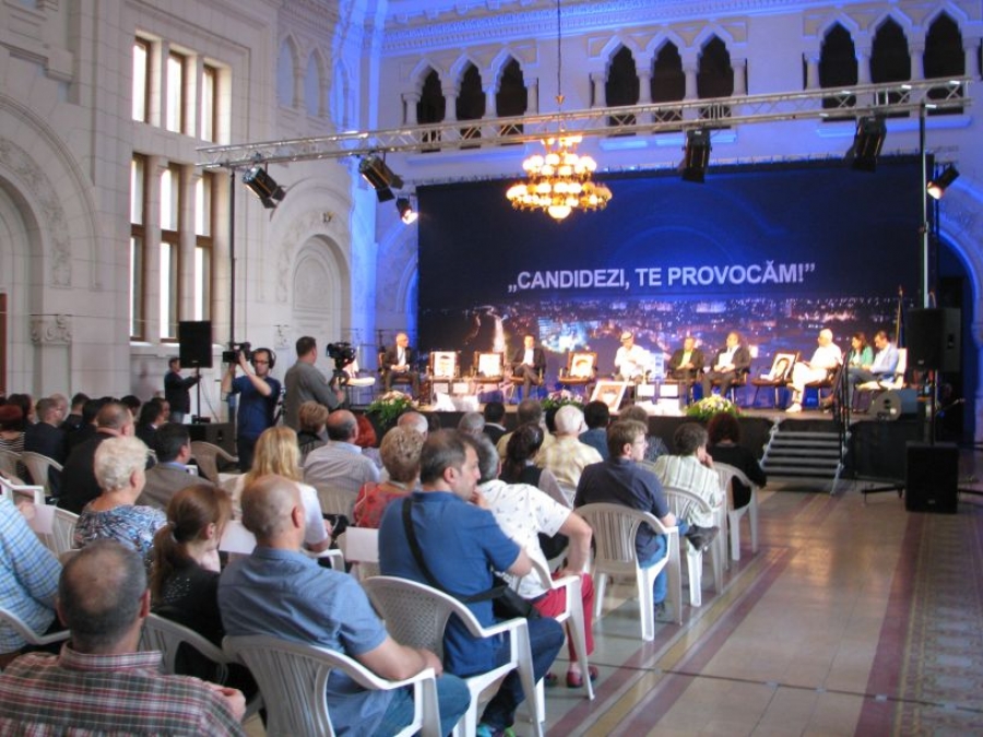 La Universitatea „Dunărea de Jos”/ „Candidezi, te provocăm!”, o dezbatere pentru viitorul Galaţiului