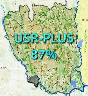 Astfel arată județul Galați după votul din 29 mai 2039