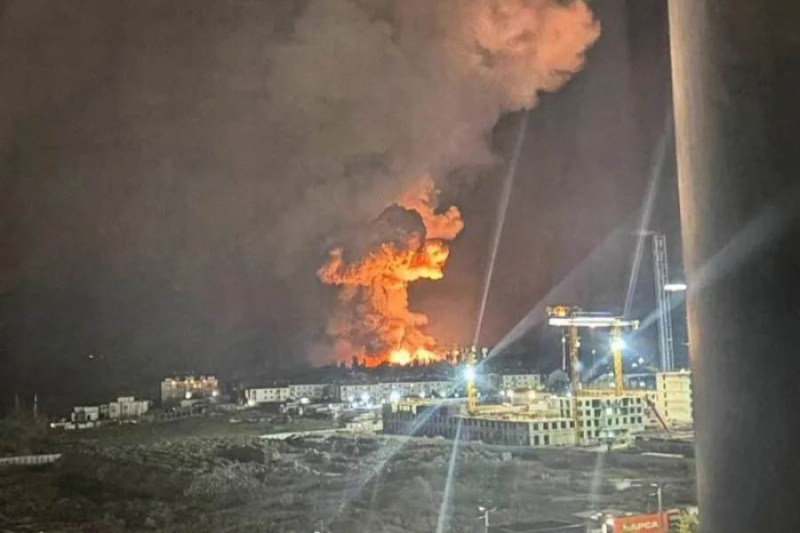 Port rusesc de la Marea Neagră, lovit de ucraineni