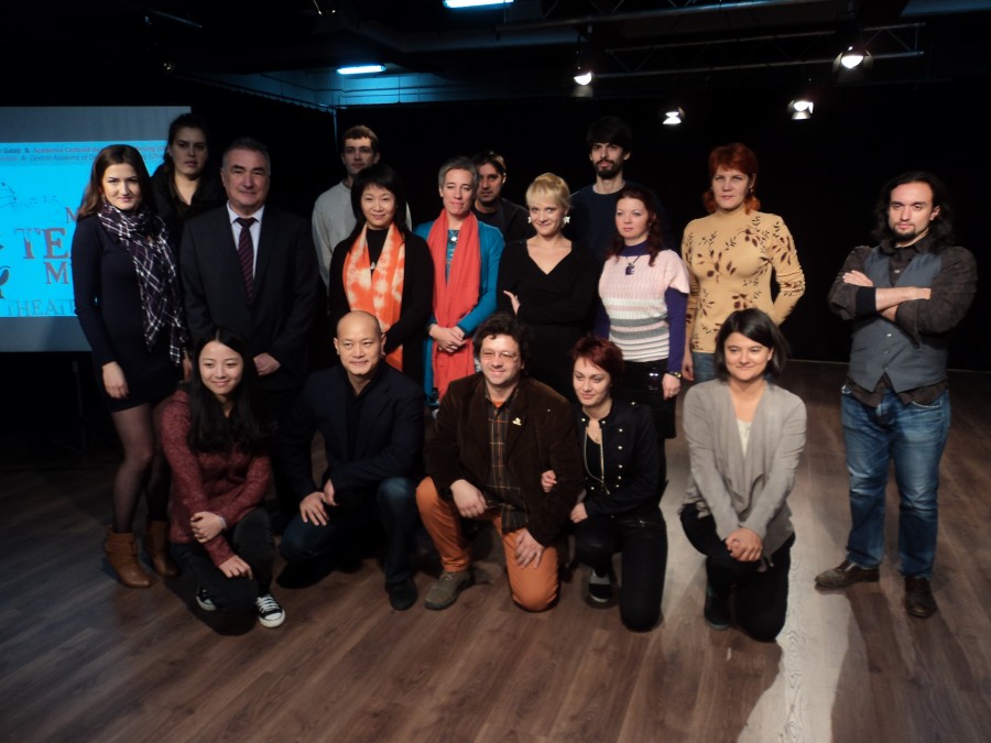 Studio modern de teatru la Facultatea de Arte, inaugurat cu profesori din China