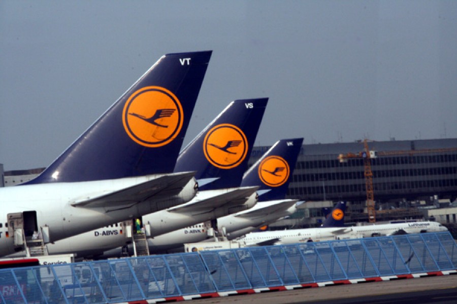 Lufthansa va anula joi aproape 500 de zboruri europene din cauza unei greve