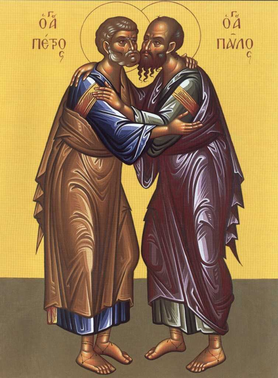 Astăzi este ziua Sfinţilor Apostoli Petru şi Pavel