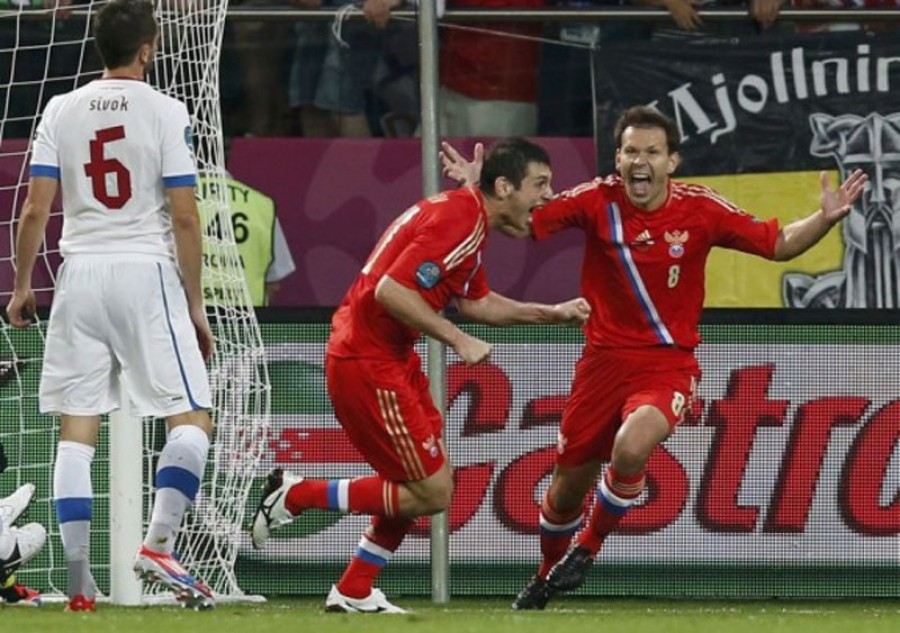 Euro 2012 - Rusia spulberă Cehia
