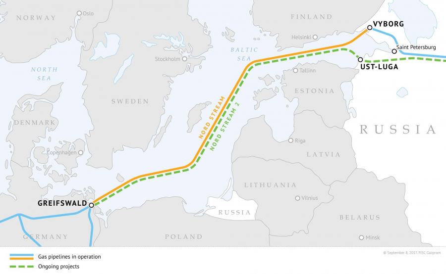 Gazoductul Nord Stream 2, finalizat de ruşi