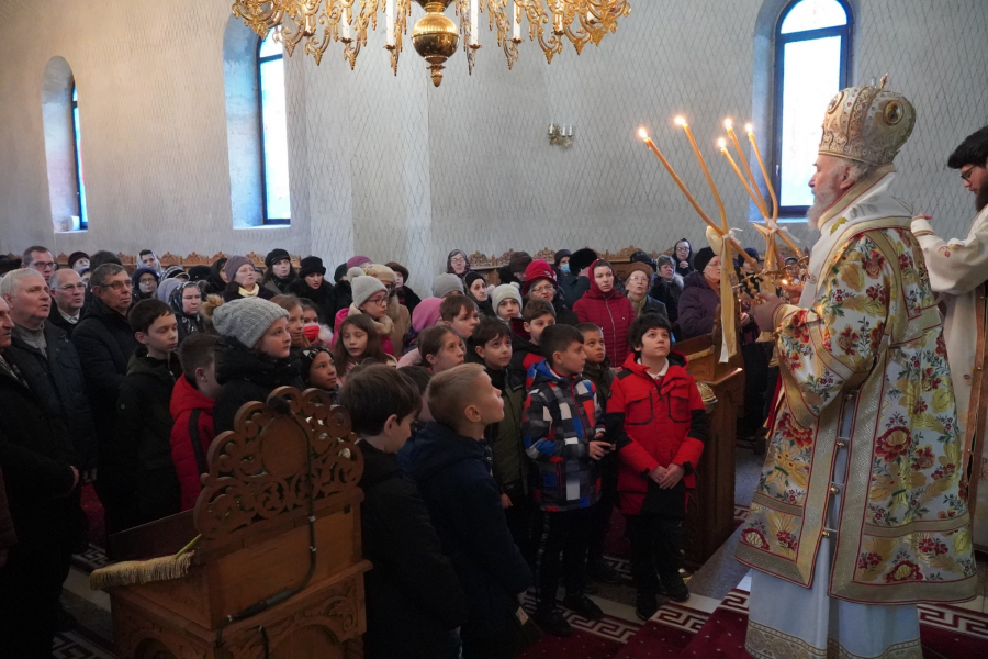 Hram la Biserica „Sf. Grigorie Teologul”