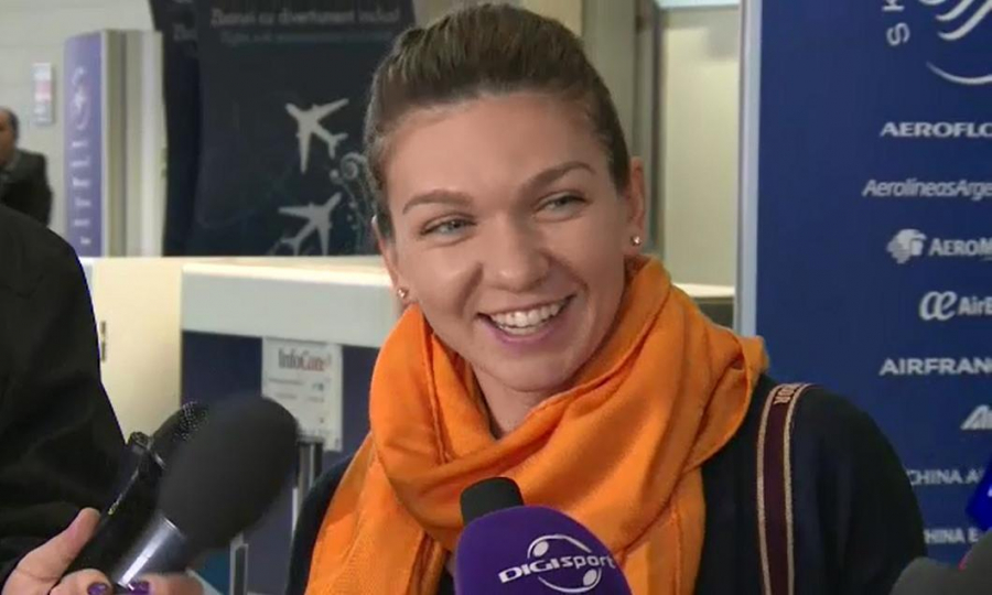 Halep vrea victorie fără emoţiile meciului de dublu