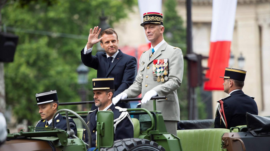 Ziua Națională a Franței, sărbătorită cu fast. Paradă pe Champs Elysee, într-un climat tensionat