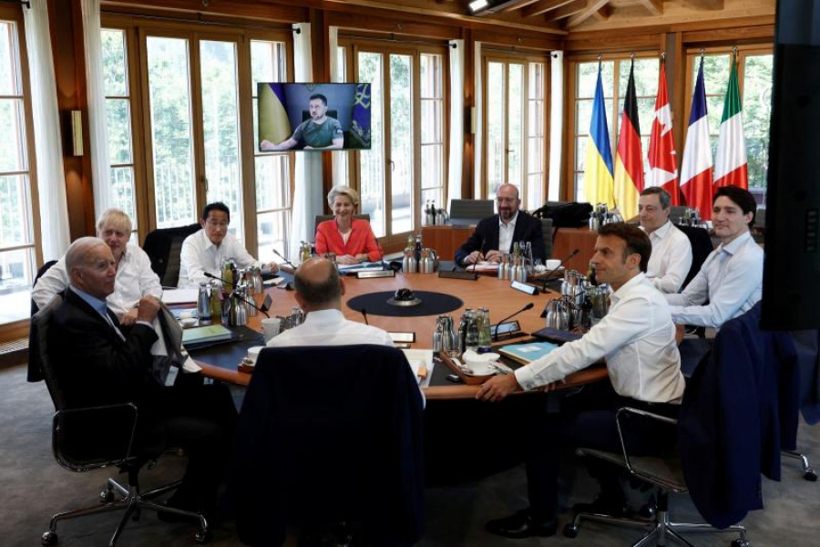 Liderii G7 au decis "să crească presiunea" asupra lui Putin