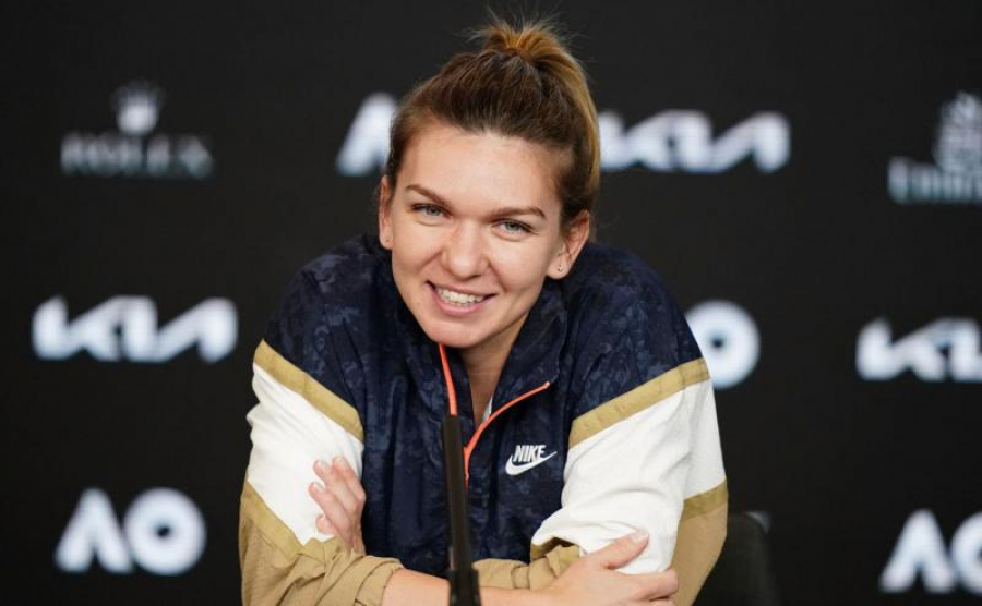 Simona Halep a fost nașă de botez chiar de ziua sa
