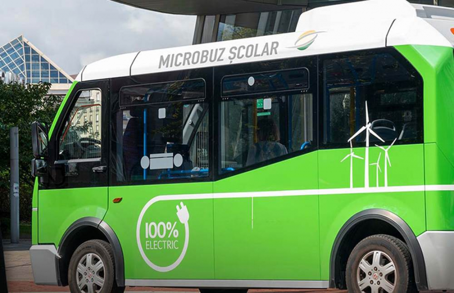 Microbuze electrice pentru trei comune din nordul județului