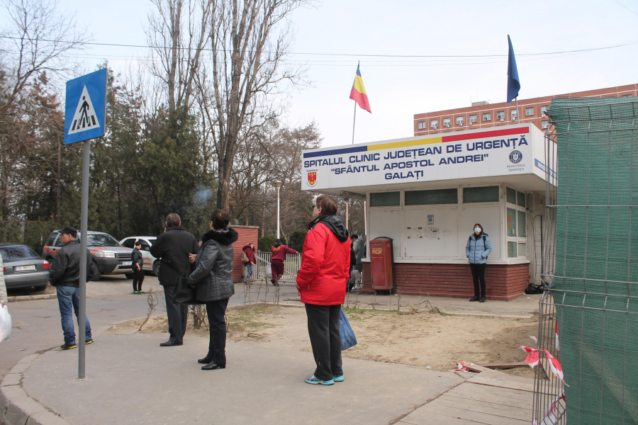 Toate spitalele din Galaţi sunt în carantină